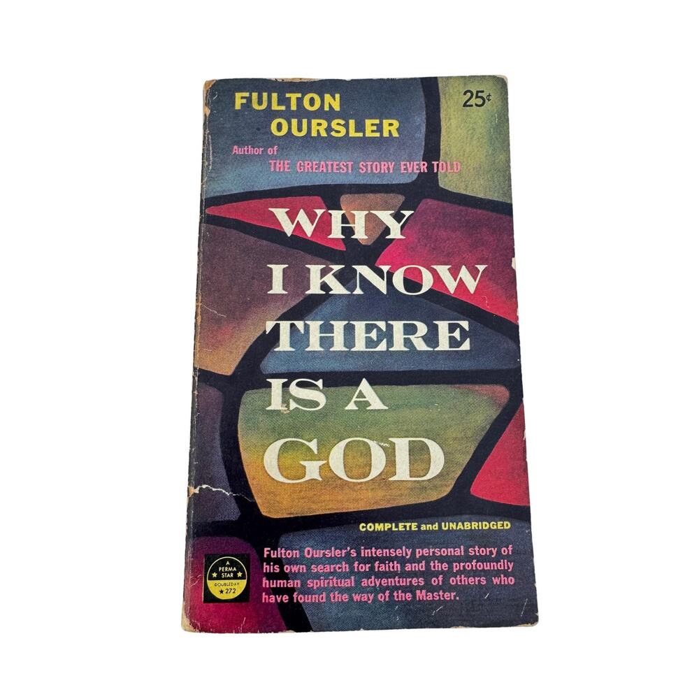 Vintage Why I know there is a god by fulton oursler